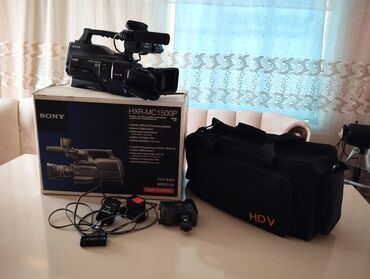 Videokameralar: Sony HD 1500 Super Vəziyyətdədir sıfırdan özümdə olub toy görmüyən — 10
