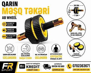 İdman və istirahət: 💥rolik, katok, pres üçün katok, təkər ✅ 7/24 əlaqə saxlaya — 1