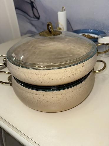 в7 16: Комплект жаропрочных сотейников с крышками - Набор из 2 сотейников — 2