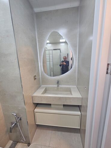 Джакузи ванны: Müasir üslubda hazırlanmış bu hamam otağı dəsti yığcam dizaynı ilə