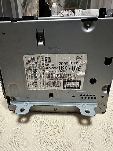 авто магнитофон бу: Chevrolet Cruze sadə monitor — 5