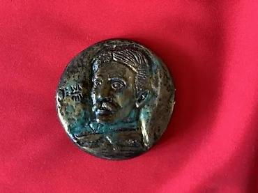 Značke, ordenje i medalje: GIPSANI MAGNET ZA FRIŽIDER TESLA RUČNI RAD | Magnet za frižider od — 4