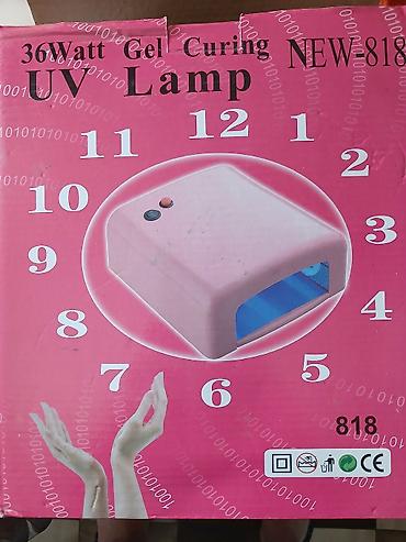 uv printer: 36W UV Dırnaq Gelləri Quruducu Lampa – NEW 818 - Güc: 36W - Lampalar — 4