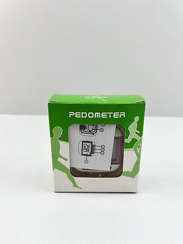 Измерительные приборы: №: 5 Məhsulun adı: Pedometr, plastik, ağ/çəhrayı Brend: No Brand — 2