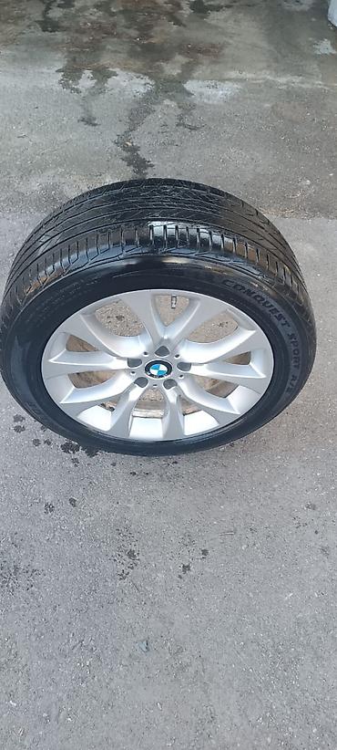 disk 19: BMW üçün orijinal təkər diski və şin komplekti. - Disk: BMW loqolu — 1