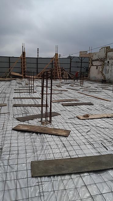 alçıpan potolok dizayni: Monolit dəmir-beton işləri – armatur bağlama və betonlama xidməti - — 3