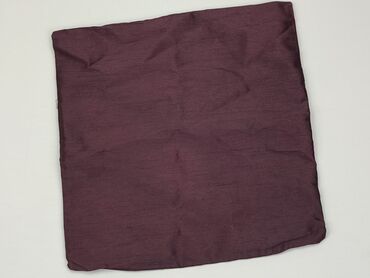 Pościel i akcesoria: Pillowcase, 41 x 41, kolor - Bordowy, stan - Dobry