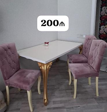 Qonaq otağı üçün, İşlənmiş, 6 stul