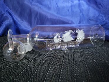 Čaše: Flasa nova,vintaz brod u boci za pice ili ukras. Flasa perfektan — 2