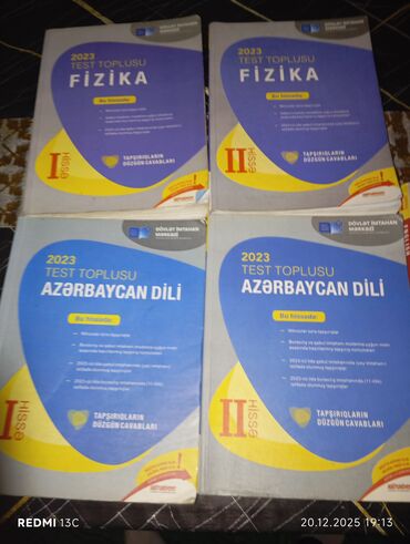 Testlər: Fizika Testlər 11-ci sinif, DİM, 2-ci hissə, 2023 il — 5