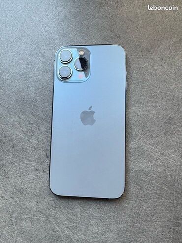 iphone xr купить бишкек: IPhone 13 Pro Max, Колдонулган, 128 ГБ, Көгүлтүр, Заряддоочу түзүлүш, Коргоочу айнек, Каптама, Бөлүп төлөө менен, 88 %