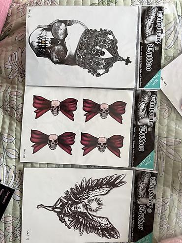 Тату, пирсинг: Временные татуировки — 9