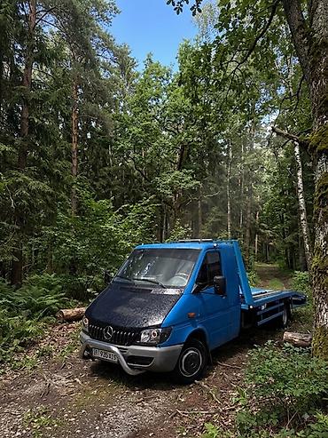 sprinter 412: Эвакуатор, Mercedes-Benz, 2001 г., Ломаная — 1