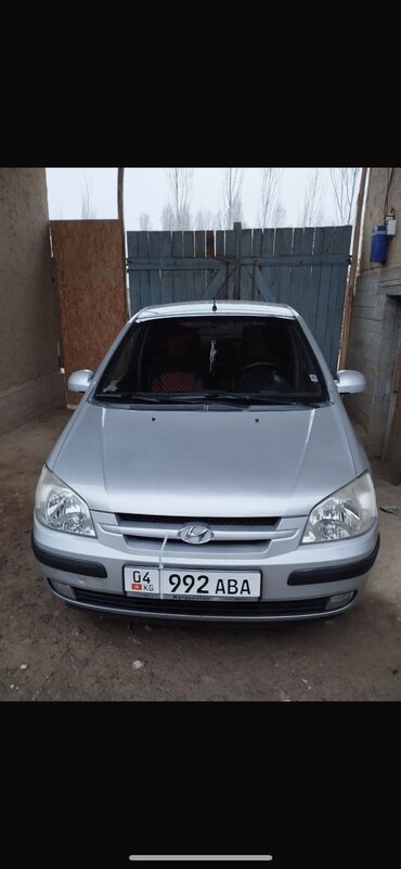 мазда 323 2003: Hyundai Getz: 2003 г., 1.6 л, Механика, Бензин, Хэтчбэк