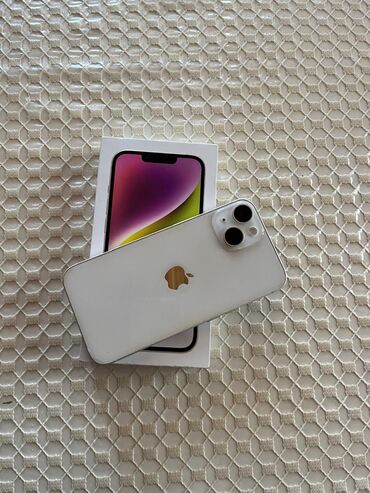 azerbaycan iphone fiyatları: IPhone 14, 256 GB, Ağ, Simsiz şarj, Face ID, Sənədlərlə