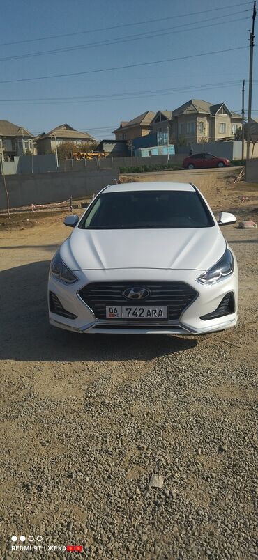 бишкек арзан машина: Hyundai Sonata: 2018 г., Автомат, Газ, Седан