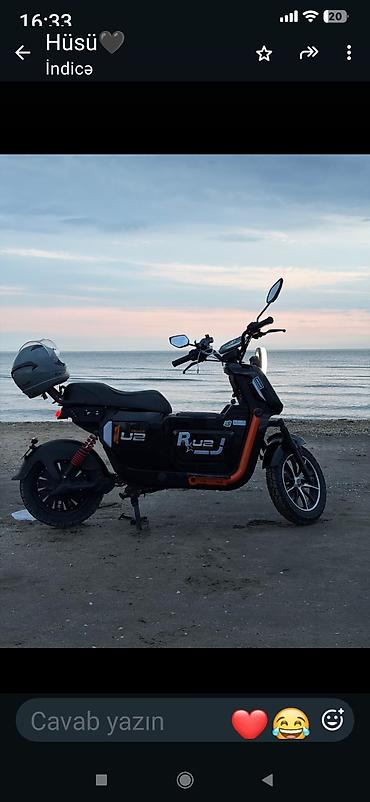 Мопеды, скутеры: Elektrik skuter – RUE J (U2 Truck seriyası) - Tam elektrikli şəhər — 2