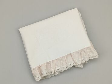 Tekstylia: Tkanina 214 x 132, kolor - Biały, stan - Bardzo dobry