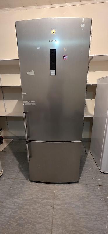 холодильник мини: Siemens NOFROST iki qapılı soyuducu-dondurucu - Rəng: paslanmayan — 1