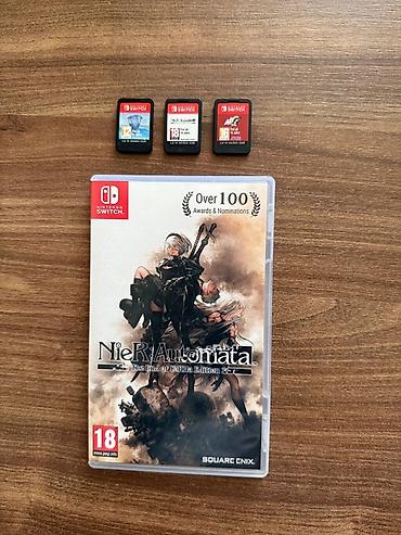 disqi sam: Заголовок: Оригинальные игры Nintendo Switch (NieR, Persona 5, Trials — 1