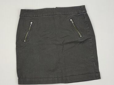 spódnice szare: Skirt, M (EU 38), condition - Good