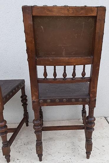 Stilske stolice: Alt Deutsch 2-dve Stilske Stolice •Za restauraciju (sređivanje) — 6