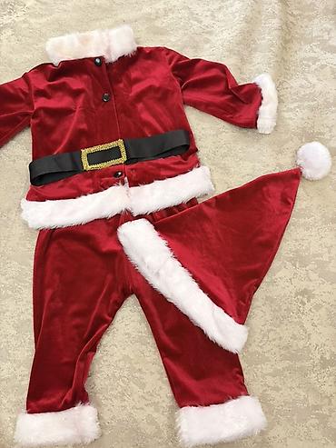 1 yas: Santa klaus ve Batman kostyumu 2 yaşa uyğun. Her biri 20 AZN. 1 defe — 2