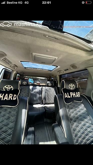 лейлек: Toyota Alphard: 2007 г., 3 л, Автомат, Бензин, Вэн/Минивэн — 4