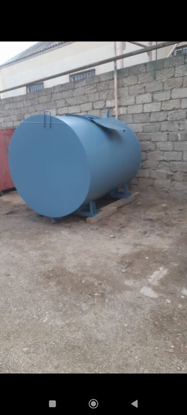 Baklar və çənlər: Bak, Metal, 5000 l l, İşlənmiş, Ödənişli çatdırılma, Ünvandan götürmə — 3