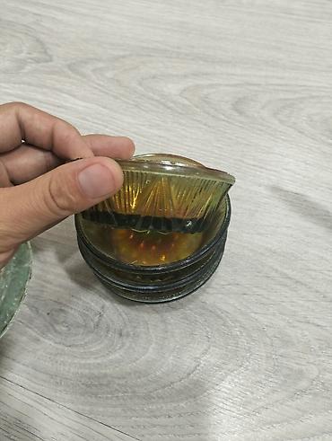 Кухонные принадлежности: Kolleksiya şüşə qablar dəsti burda 1 qend qabi .2 murebbe qabi .2 kul — 5