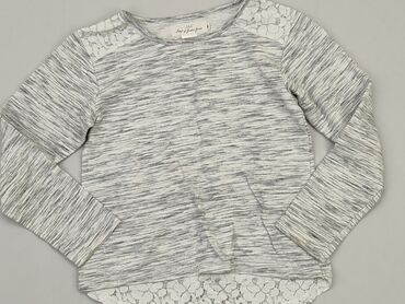 jeansy 7 8 z wysokim stanem: Blouse, H&M, 8 years, 122-128 cm, condition - Good
