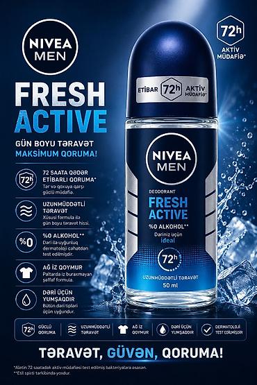 qadın sapaşkiləri: NIVEA Roll-on dezodorant/antiperspirant seriyası – 50 ml Variantlar — 7