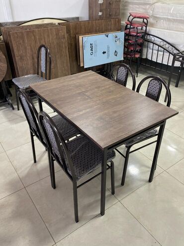 Bağ, çöl masa və oturacaq dəstləri: Yeni, Dördbucaq masa, 4 stul, Açılmayan, Stullar ilə -da lalafo.az — 4 Bağ, çöl masa və oturacaq dəstləri: Yeni, Dördbucaq masa, 4 stul, Açılmayan, Stullar ilə — 4