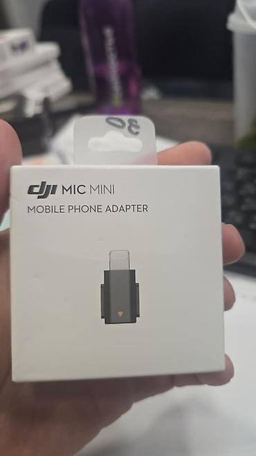 петличный микрофон dji: DJI Mic Mini Mobile Phone Adapter (Lightning) Оригинал!✅Цена — 3
