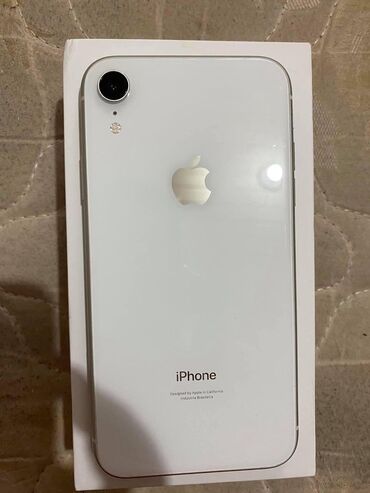 iphone xr белый: IPhone Xr, Б/у, 256 ГБ, Белый, Коробка, 81 %