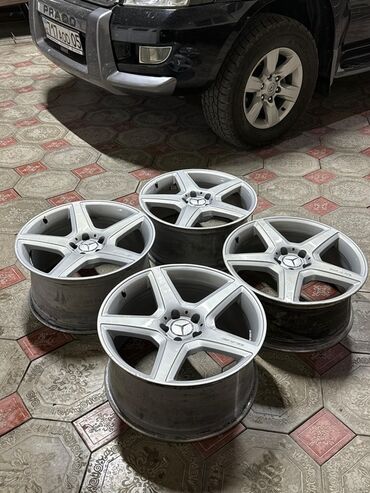 шины шипованные: Литые Диски R 19 Mercedes-Benz, Комплект, отверстий - 5, Б/у