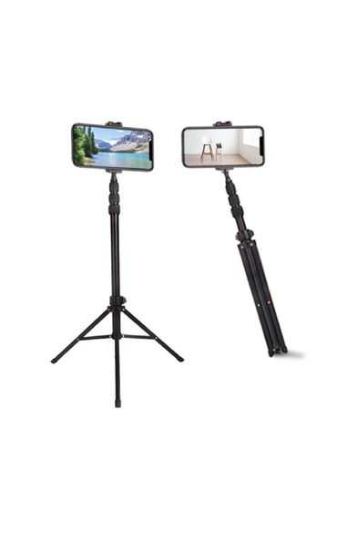 tripod telefon tutucu: Tripod Jmary MT-45 (1680mm) Tripod Jmary MT-45 black - şəkil və