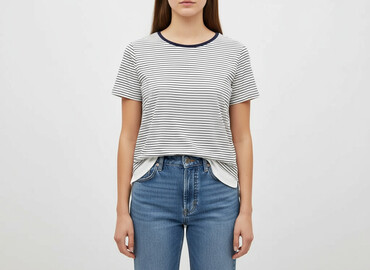 ganni t shirty smiley: T-shirt damski, rozmiar S