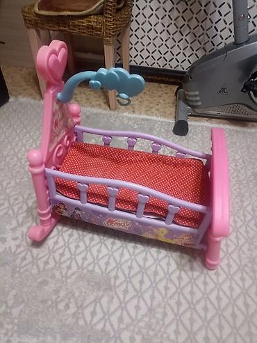 Люльки: Игрушечная для кукол Winx - Тематика: Winx Club, яркие наклейки с — 1