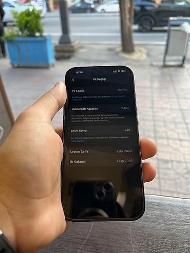 iphone 15 2 el: IPhone 15 Pro, 128 GB, Black Titanium, Face ID — 2