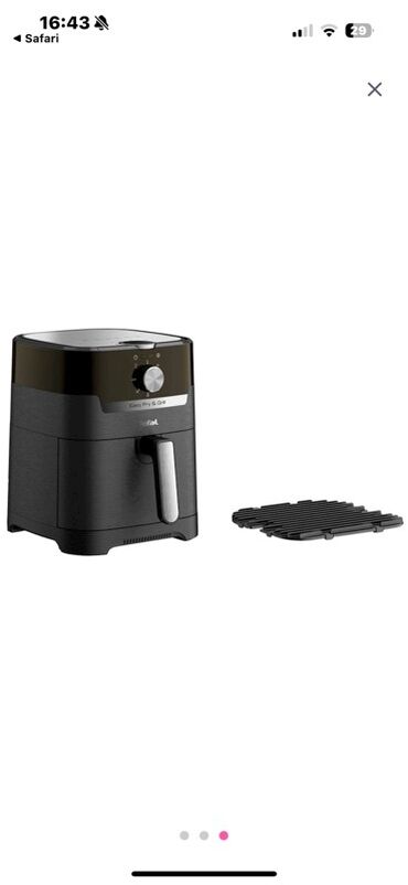 Buxarlı bişiricilər: Fritoz Tefal, Yağsız l