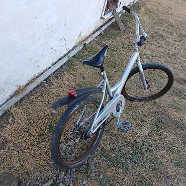 velosiped 26 type 1: Uşaq/yeniyetmə velosipedi – klassik şəhər/BMX üslubunda - Rəng: gümüşü — 2