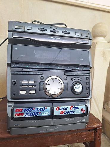 Oriqinal Sony musiqi mərkəzi səsqücləndirici 2400 vatt, birçə sd və