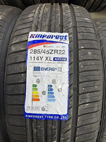 Транспорт: Шины 285 / 45 / R 22, Лето, Новый, Комплект, Легковые — 1