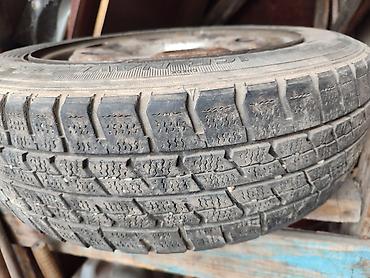 155 65 13: Колеса в сборе 155 / 65 / R 13, Зима, Б/у, 1 шт, Легковые, Железные, отверстий - 4 — 2