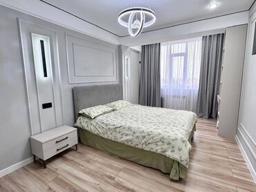 недвижимость токмок: 2 комнаты, 66 м², Элитка, 4 этаж, Дизайнерский ремонт