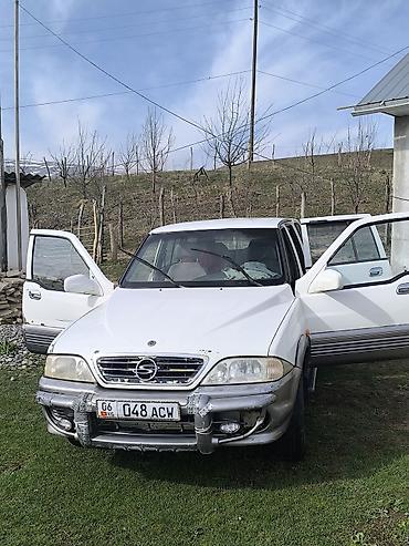 матор авто: Ssangyong Musso: 2001 г., Внедорожник — 2