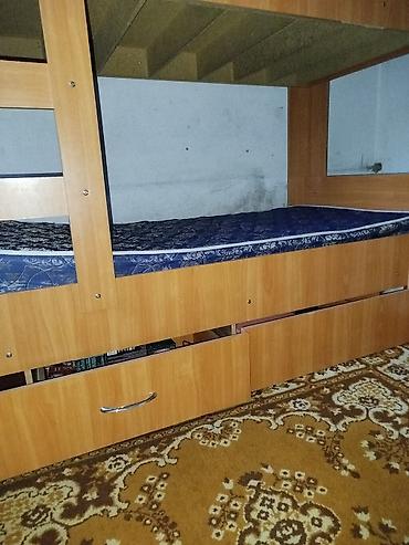 Оңдоп-түзөө жана курулуш: Двухъярусная кровать БЕЗ МАТРАСОВ - Материал: ЛДСП с текстурой под — 4