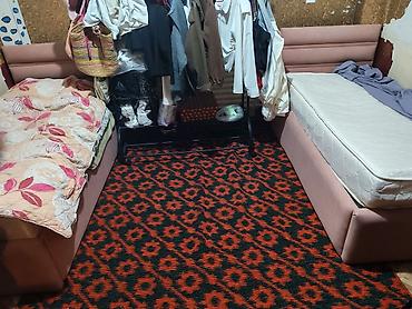 кравати для девочек: Односпальная кровать, Б/у, С матрасом, длина - 170 см — 3
