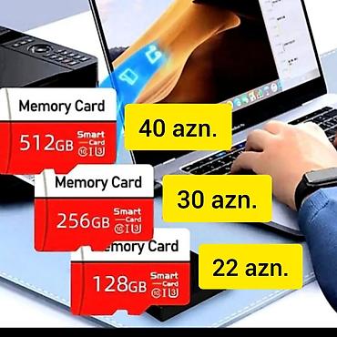 ENDİRİMLİ QİYMƏTƏ YADDAŞ KARTLARI - "MEMORY CARD" satılır. 32